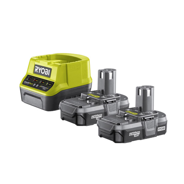 Ryobi 18V ONE+ Lithium 2 x 1.3Ah Battery & Charger