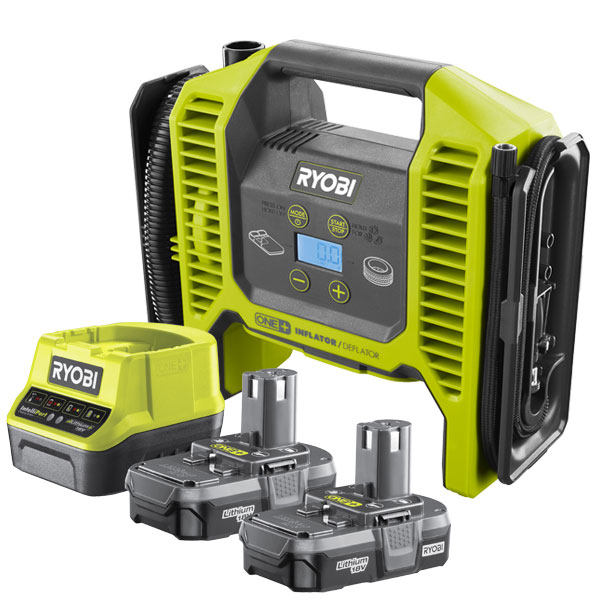 Ryobi ONE+ Multi Inflator Starter Kit R18MI-213