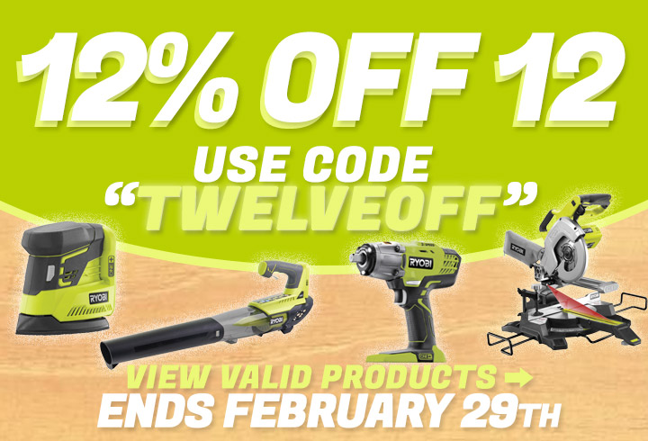 Refurbished best sale ryobi tools